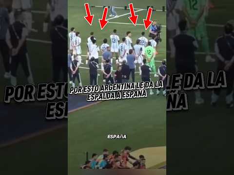 Por esto Argentina le dió la espalda a España 🔥🔥