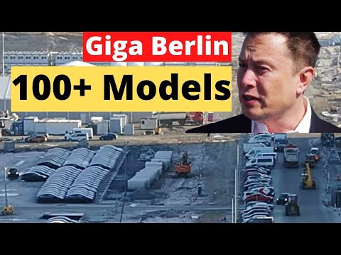 BREAKING! Tesla Giga Berlin Parks 100+ Model Ys Made at The Gigafactory