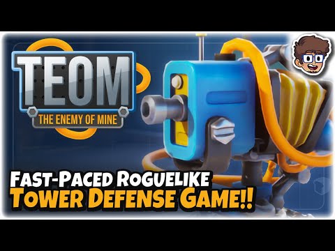 Fast-Paced Tower Defense Roguelike!! | Let's Try TEOM: The Enemy Of Mine