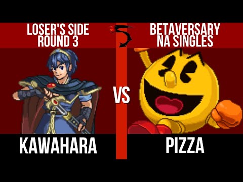 Betaversary NA Loser's: Kawahara Izumi (Marth) vs. pizza (Pac-Man) - SSF2 Tournament