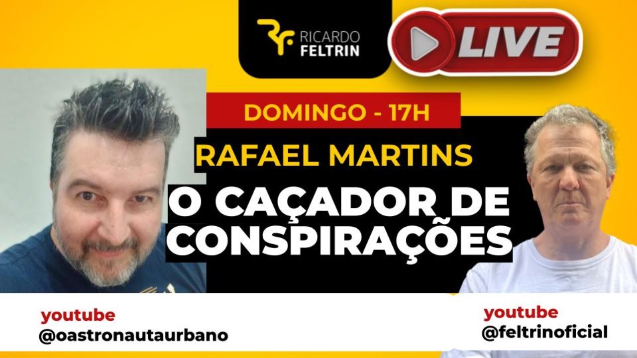 LIVE: ELE ESCANCARA MENTIRAS E CONSPIRAÇÕES #rafaelmartins