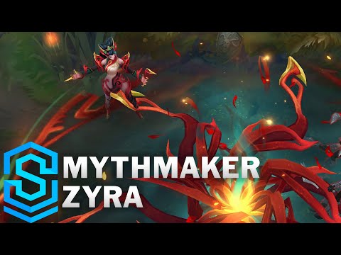 Mythmaker Zyra Skin Spotlight - Pre-Release - PBE Preview - League of Legends