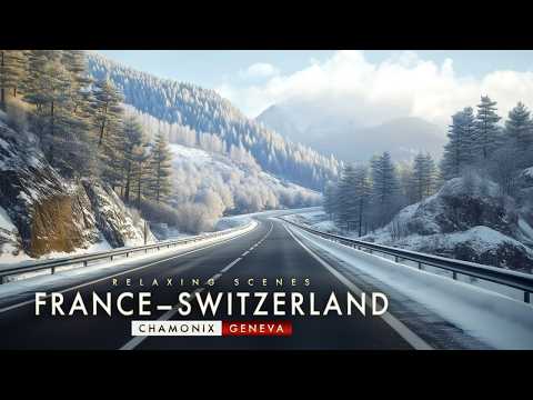 Breathtaking Alpine Views 🇫🇷🇨🇭 | Chamonix to Geneva Driving Tour 4K
