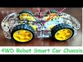 How to Assemble a 4WD Robot Smart Car Chassis Kit