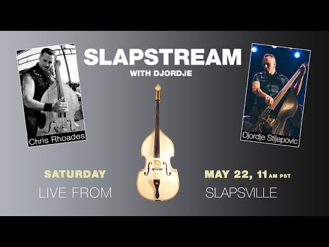 JESSE DAYTON's Slap Bass w/ CHRIS RHOADES - Slapstream with Djordje #49