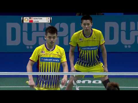 Dubai World Superseries Finals 2016 | Badminton Day 2 M2-MD | Goh/Tan vs Li/Liu