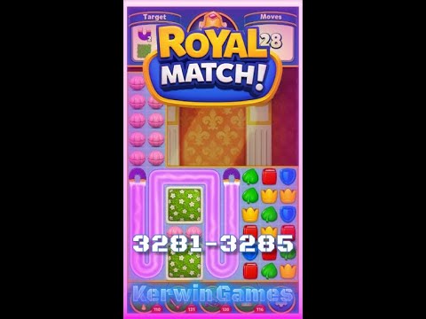 Royal Match Level 3281 3282 3283 3284 3285 - No Boosters Gameplay