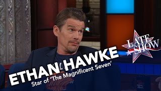 The Cast Of 'The Magnificent Seven' Are Incredibly Macho video