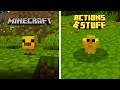 Minecraft Vs Action Stuff Baby Mobs Comparison
