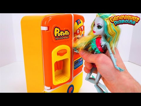Teach Kids Food Names with Pororo Refrigerator and Paw Patrol!
