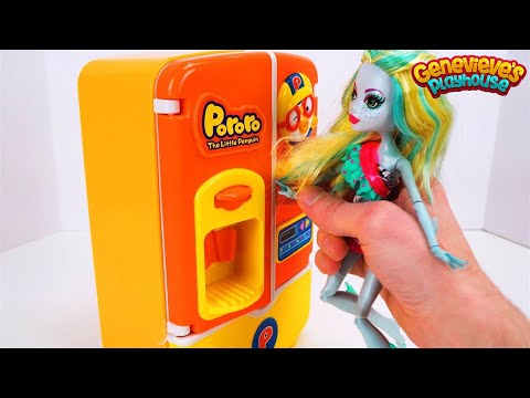 Teach Kids Food Names with Pororo Refrigerator and Paw Patrol! Video