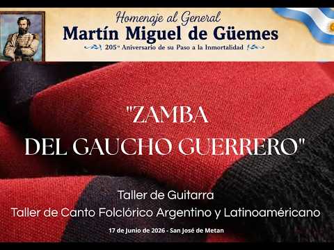 ZAMBA DEL GAUCHO GUERRRERO - METAN SALTA