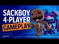 Sackboy: A Big Adventure - 4 Player Gameplay!
