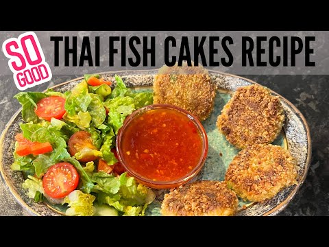 Thai Fish Cakes Recipe | Easy Thai Fish Cakes | Thai Crab Cakes