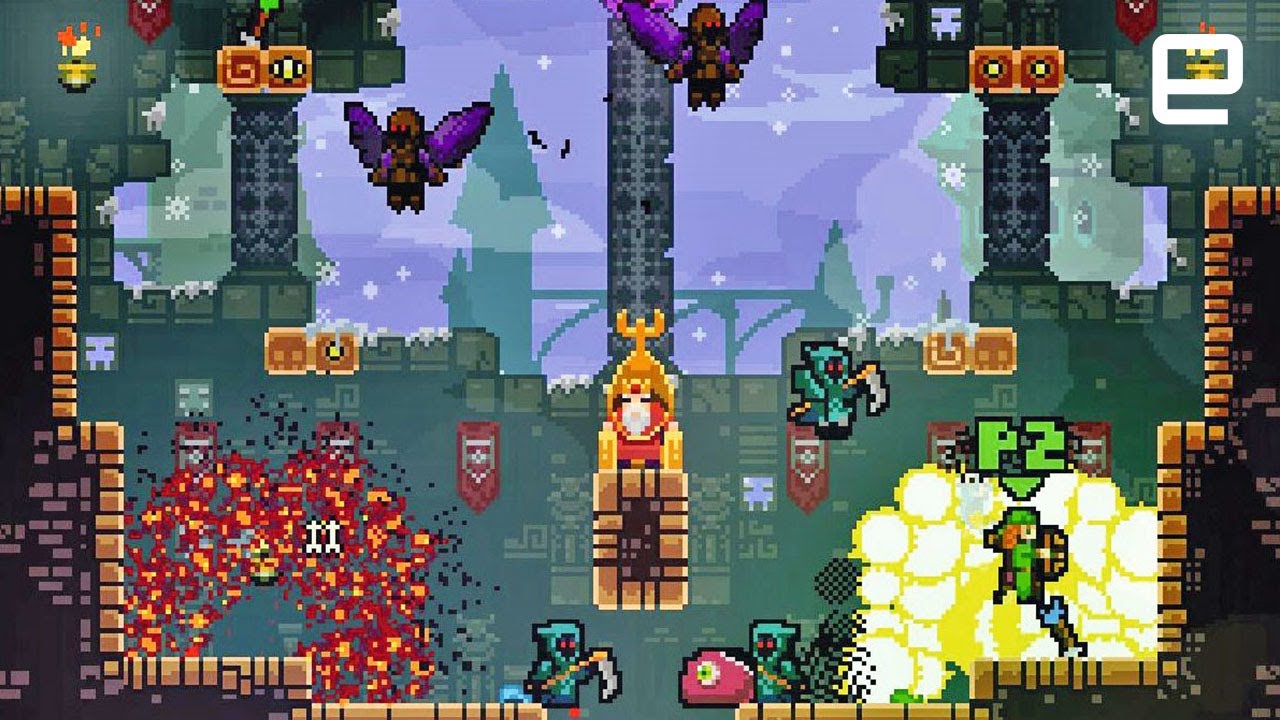 TowerFall gameplay | E3 2017
