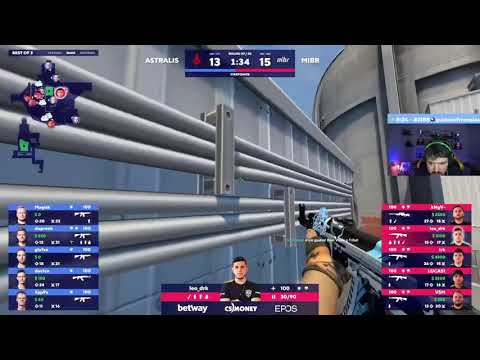 Leo_drk amassando último round | Mibr vs Astralis (Nuke)