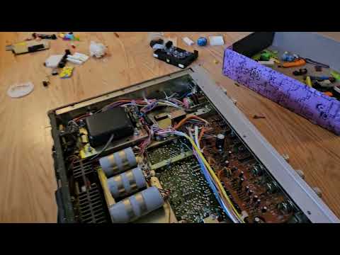 Radio shack Realistic STA-220 broken thriftstore radio