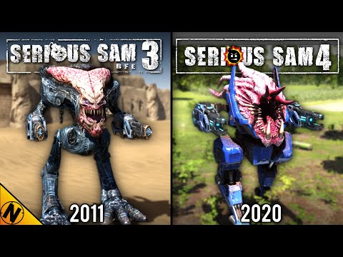 Serious Sam 4 vs Serious Sam 3 | Direct Comparison