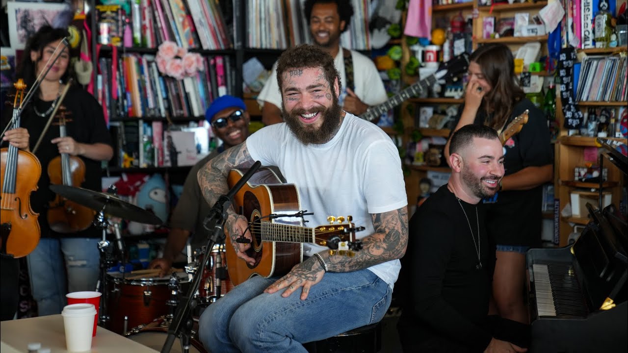 Post Malone: Tiny Desk Concert - YouTube