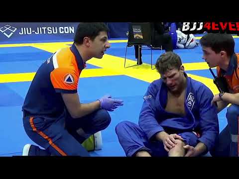 😬INJURY 💥  MASON EDWARD FOWLER 🆚 SEAN COATES 2023 IBJJF PARIS OPEN CLASS