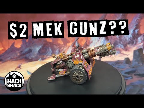 Kitbash - Ultra Low Cost Ork Mek Gunz