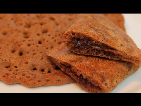 Chocolate Baghrir Recipe - Moroccan Pancakes - CookingWithAlia - Episode 333