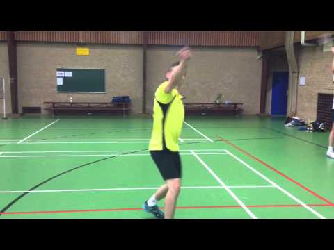 Backhand bovenhands, normale snelheid door Rick Steuten