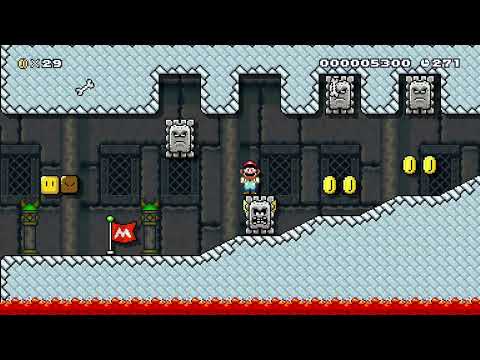 Iggy's Castle by Lafolie 🍄Super Mario Maker 2 ✹Switch✹ #byj