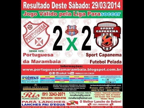 Portuguesa da Marambaia 2x2 Sport Capanema Futebol Pelada