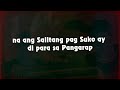 COLLI TUGISTA - WAG KANG SUSUKO (FEAT. YOUNG CENT AND KRIEL) Official Lyrics Video