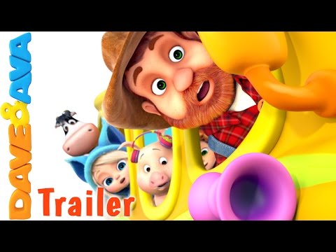 🤗 The Wheels on the Bus - Part 3 - Trailer | Nursery Rhymes and Kids Songs from Dave and Ava 🤗 Video