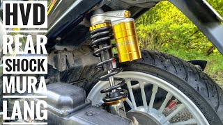 Paano magpalit ng Rear Shock on mio sporty | HVD racing shock | Pirelli Tire | MIO