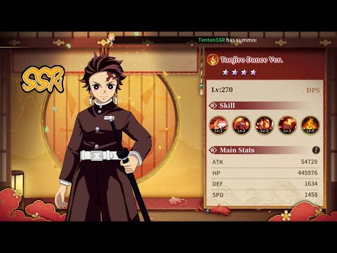 RAGE OF DEMON KING - TANJIRO DANCE VER SHOWCASE GAMEPLAY