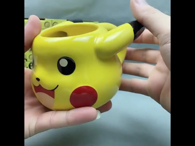 Vídeo relacionado con TAZA CERAMICA GLOBE 380 ML EN CAJA REGALO POKEMON PIKACHU