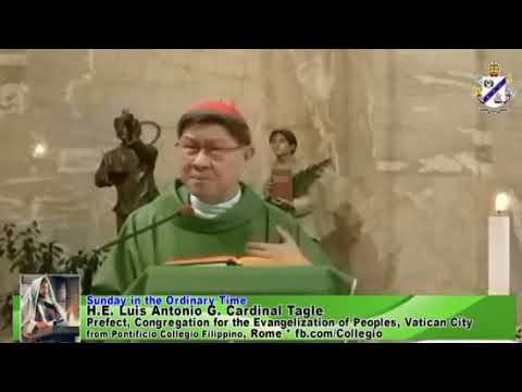 Card. Luis Antonio Tagle's Homily - 22nd Sunday of the Ordinary Time