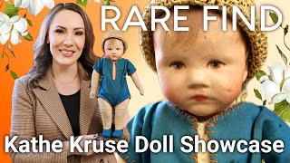 Rare Find: Kathe Kruse VII Antique Cloth Doll from 1927