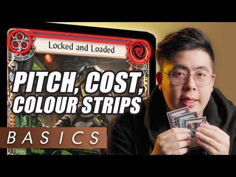 Pitch, Cost & Colour Strips || BASICS: Cards & Symbols (Flesh and Blood TCG)
