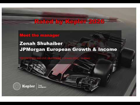 Kepler Trust Intelligence Rated by Kepler 2026: JPMorgan European Growth & Income