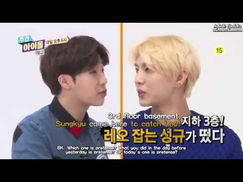 [ENG-SUB] 151201 MBC Weekly Idol with VIXX Preview - Sungkyu