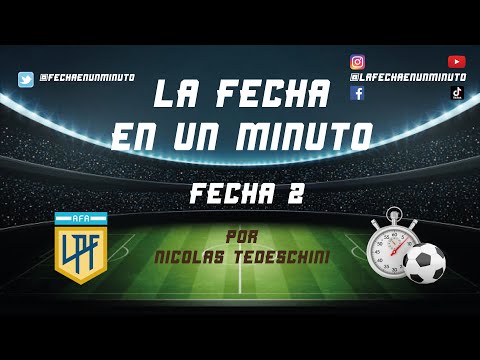 La Fecha En Un Minuto - FECHA 2 LPF 2021
