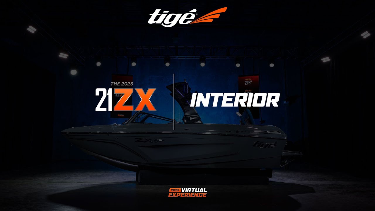 21ZX Interior | 2023 Tige Boats Virtual Experience