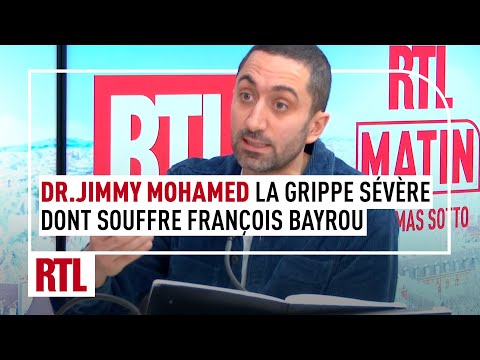 Dr. Jimmy Mohamed: What is the severe flu that François Bayrou is suffering from?