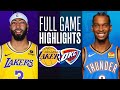 LAKERS at THUNDER | FULL GAME HIGHLIGHTS | November 30, 2023