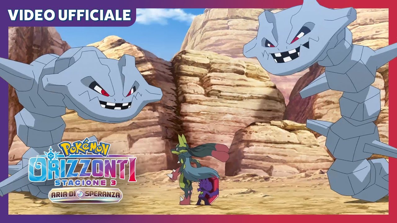 Megaevoluzione contro due Steelix arrabbiati! | Orizzonti Pokémon - Stagione 3 | Video ufficiale