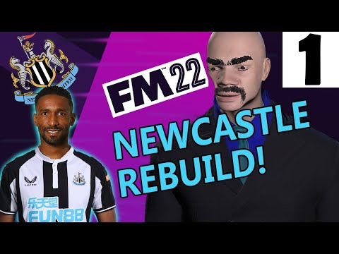 FM22 Newcastle United - Episode 1: FREE TRANSFER!? | Football Manager 2022