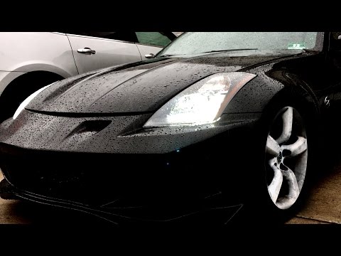 Nissan 350z LED Headlight Conversion