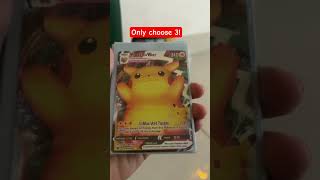 you can only choose 3! #cardsleeves #tradingcards #pokemontcg #pokemoncards
