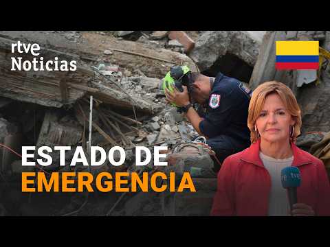 Terremoto Colombia | De la Espriella decreta el estado de emergencia económica | RTVE Noticias