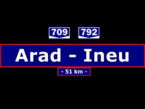 DJ 709 & DJ 792: Arad - Pâncota - Ineu (July 10, 2016)