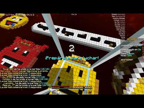 Hacking with Azura X on Hycraft (ultimate bypass speed+killaura)